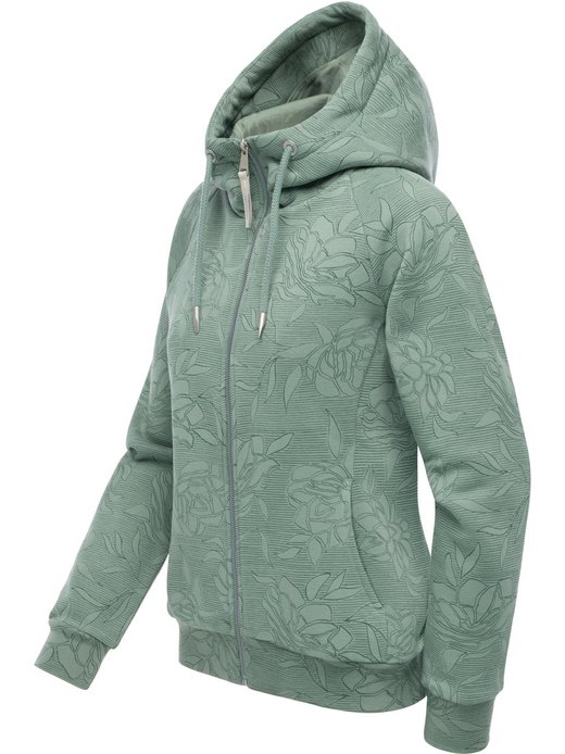 Damen Sweatjacke - Fllawia Print