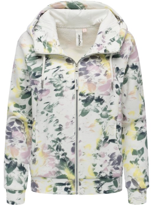 Damen Sweatjacke - Fllawia Print