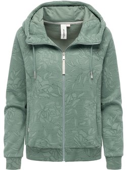 Damen Sweatjacke - Fllawia Print