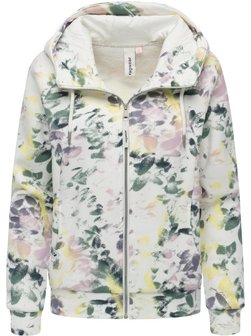 Damen Sweatjacke - Fllawia Print