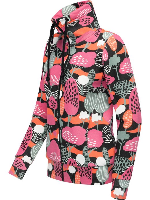 Damen Sweatjacke - Ronette Print