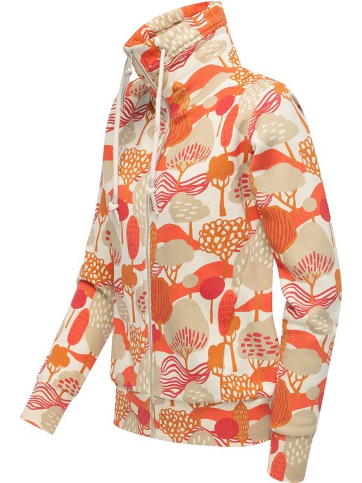 Damen Sweatjacke - Ronette Print