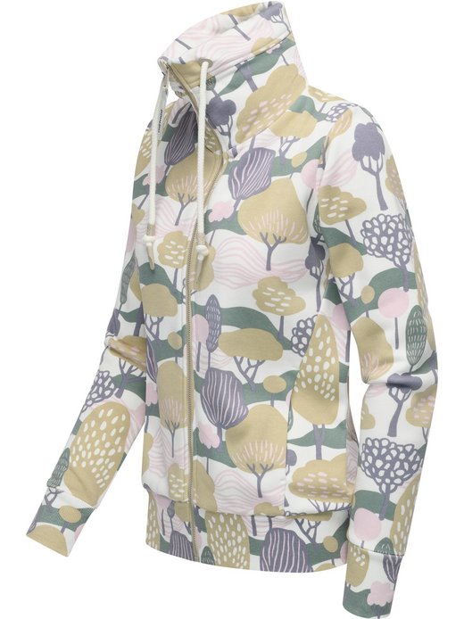 Damen Sweatjacke - Ronette Print