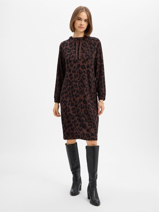 Damen Sweatkleid