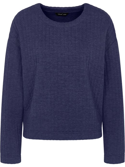 Damen Sweatshirt  -  Cozy Comfort Top Quilted