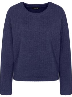 Damen Sweatshirt  -  Cozy Comfort Top Quilted