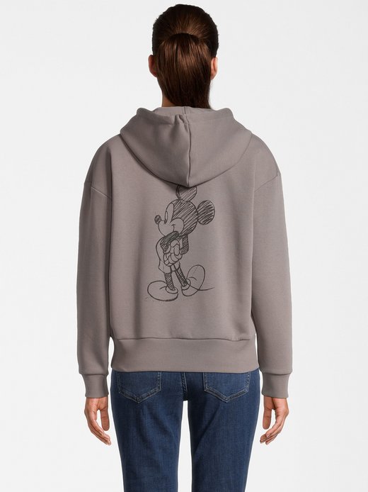 Damen Sweatshirt Mickey Mouse Sketch