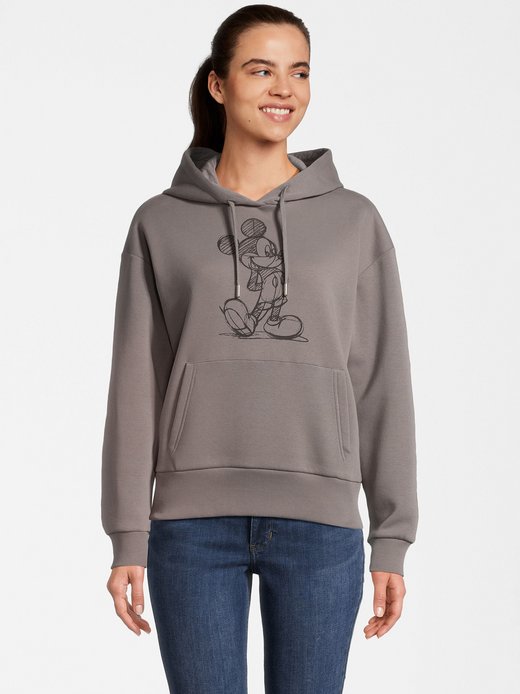 Damen Sweatshirt Mickey Mouse Sketch