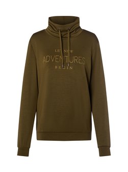 Artikelbild Damen Sweatshirt - SC-Banu 248 von soyaconcept® in oliv bedruckt