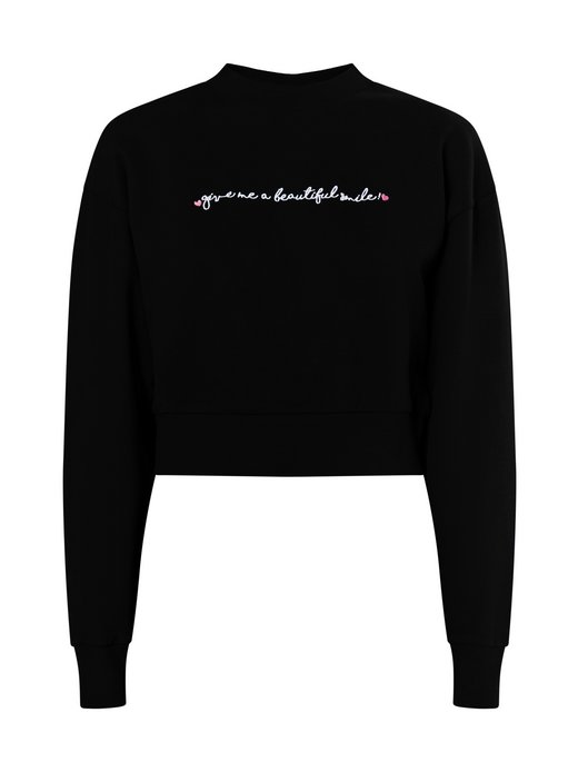 MyMo Damen Sweatshirt kurz online kaufen