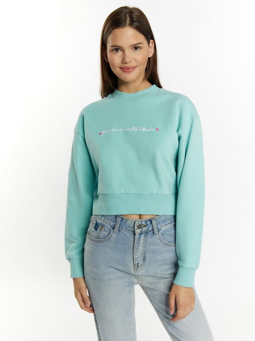 Damen Sweatshirt kurz