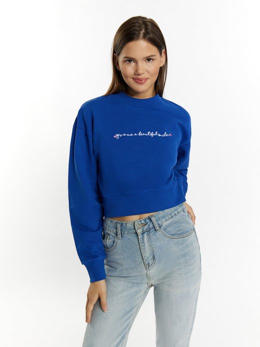 Damen Sweatshirt kurz