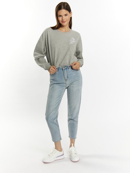 Damen Sweatshirt kurz