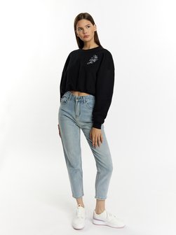 Damen Sweatshirt kurz