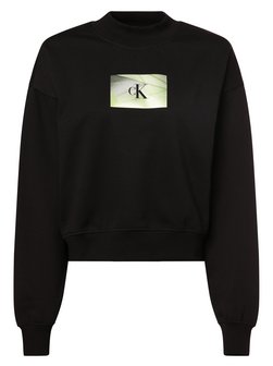 Artikelbild Damen Sweatshirt von Calvin Klein Jeans in schwarz bedruckt