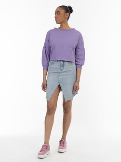 Artikelbild Damen Sweatshirt von MyMo in flieder uni