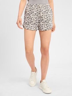 Artikelbild Damen Sweatshorts von Marie Lund in beige anthrazit gemustert
