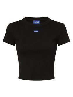 Artikelbild Damen T-Shirt - Baby Tee_B von HUGO BLUE in schwarz uni