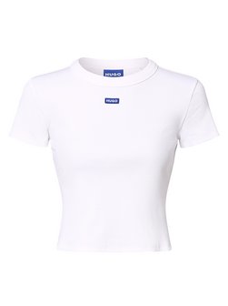 Artikelbild Damen T-Shirt - Baby Tee_B von HUGO BLUE in weiß uni