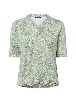 Artikelbild Damen T-Shirt - Clara von Olsen in ecru schilf gemustert