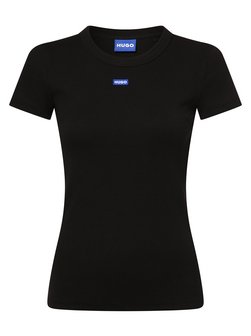 Artikelbild Damen T-Shirt - Easy Tee_B von HUGO BLUE in schwarz uni