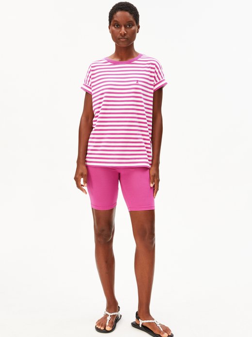 Damen T-Shirt - Idaara Stripes