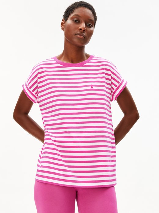 Damen T-Shirt - Idaara Stripes