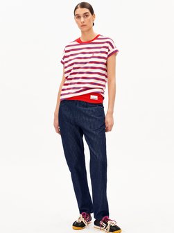 Damen T-Shirt - Idaara Stripes