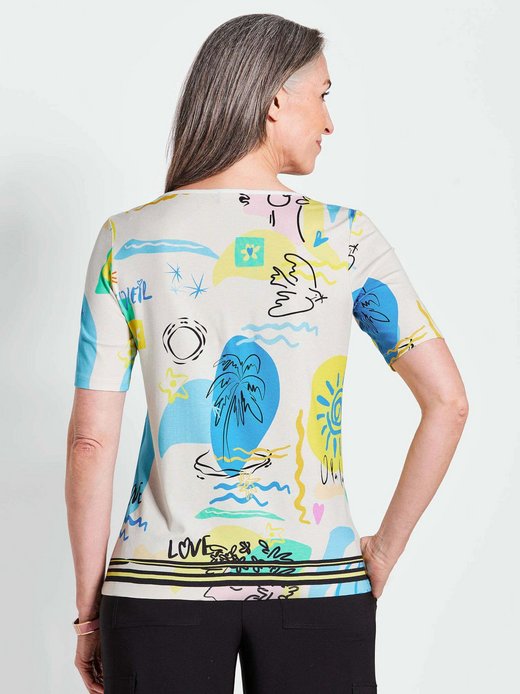 Damen T-Shirt - Kurzgöße