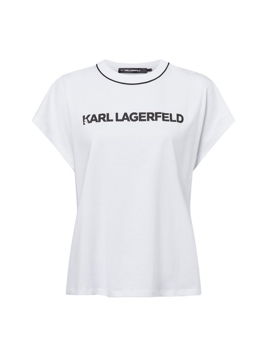 Damen T-Shirt - Logo Piping