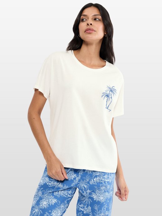 Damen T-Shirt  -  Red Label Mix & Match Top