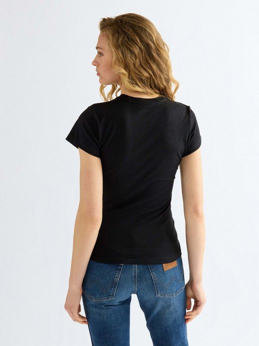 Damen T-Shirt - Shrunken Band