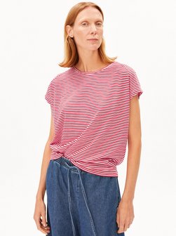 Damen T-Shirt - Slub Jersey Stripe
