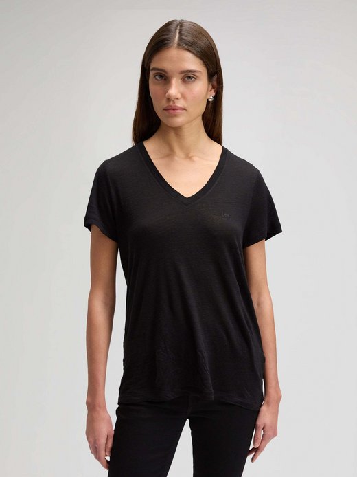 Damen T-Shirt - V Neck