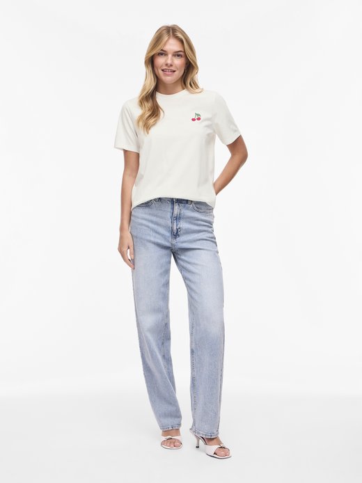 Damen T-Shirt - VISybilla Cherry