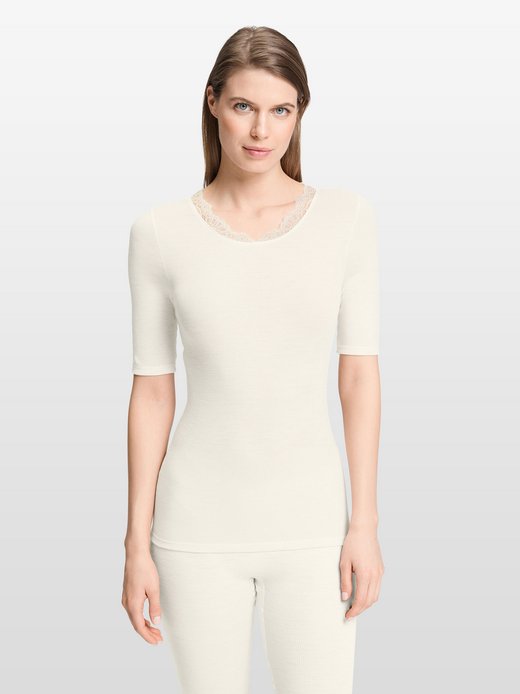 Damen T-Shirt  -  Woolen Lace