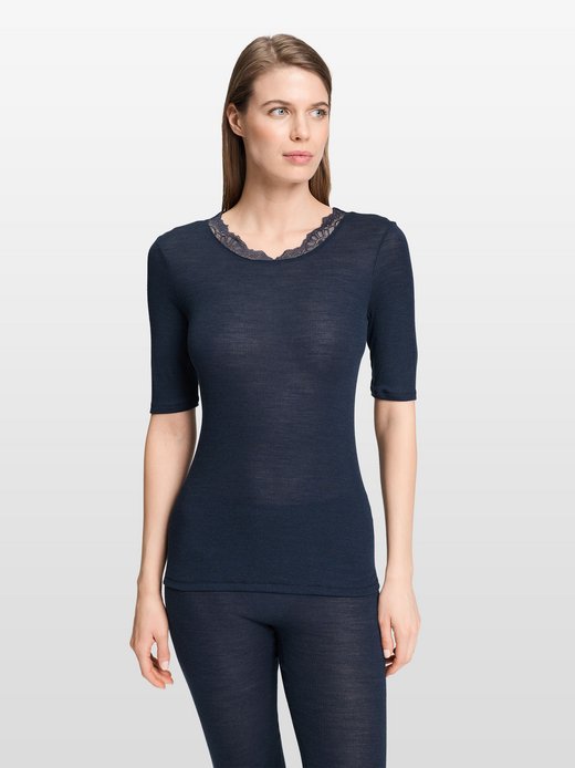 Damen T-Shirt  -  Woolen Lace