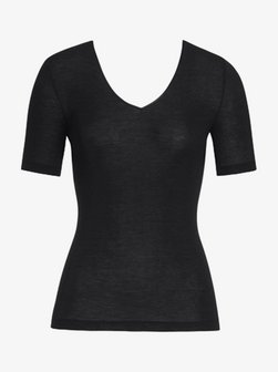 Damen T-Shirt  -  Woolen Silk Kurzarm