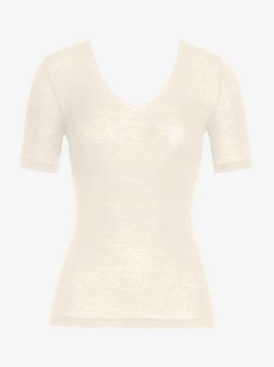 Damen T-Shirt  -  Woolen Silk Kurzarm