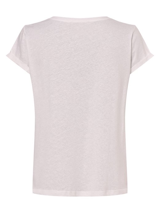 Damen T-Shirt mit Leinen-Anteil - MMLaura