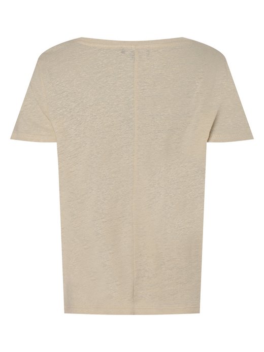 Damen T-Shirt mit Leinen-Anteil