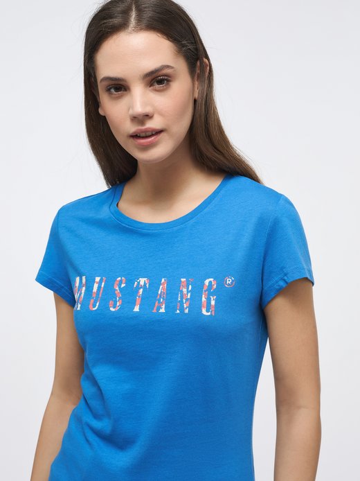 Mustang t shirt discount dames