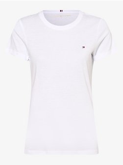 Artikelbild Damen T-Shirt von Tommy Hilfiger in weiß uni
