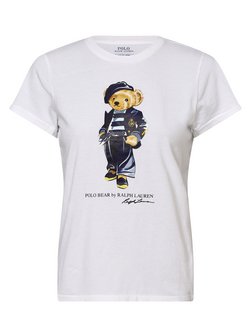 DAMEN Hemden & T-Shirts T-Shirt Marinière Ralph Lauren T-Shirt Rabatt 68 % Dunkelblau/Weiß S 