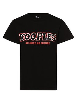 Artikelbild Damen T-Shirt von The Kooples in schwarz uni