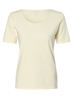 Artikelbild Damen T-Shirt von Apriori in gelb ecru gestreift