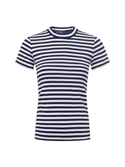 Artikelbild Damen T-Shirt von Polo Ralph Lauren in marine weiß gestreift