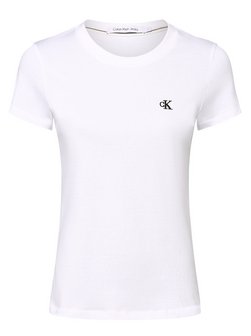 Artikelbild Damen T-Shirt von Calvin Klein Jeans in weiß uni