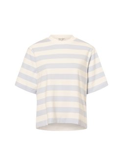 Artikelbild Damen T-Shirt von Marie Lund in ecru flieder gestreift
