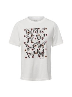 Artikelbild Damen T-Shirt von Marc Cain Collections in weiß schwarz uni